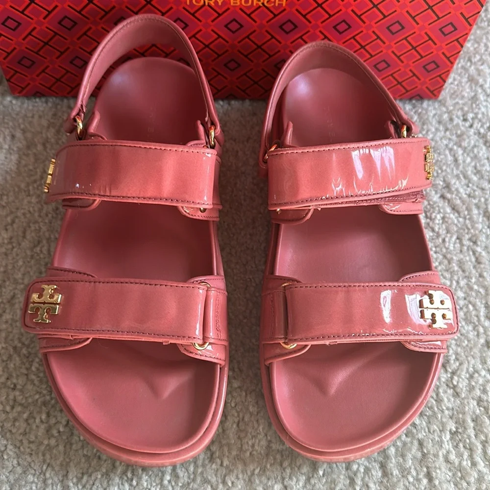 Tory Burch Pink Sandals - Picture 3 of 11